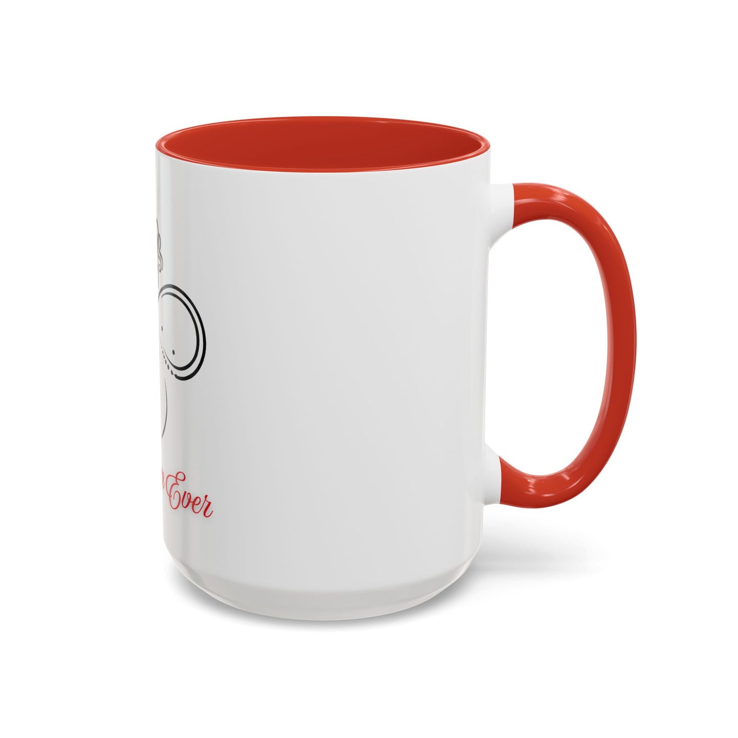 Best Mom Ever Accent Coffee Mug - Perfect Gift for Mother's Day