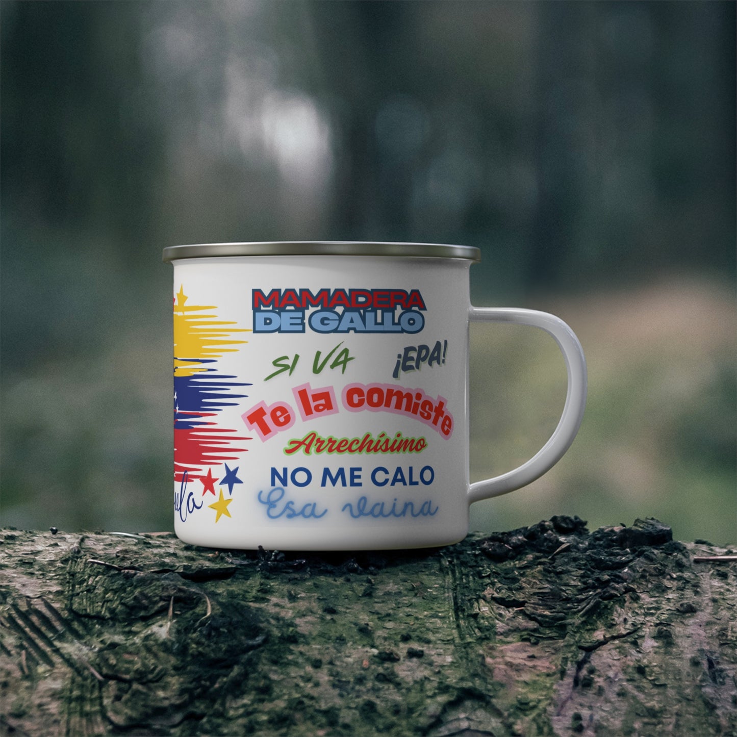 Venezuela - Enamel Camping Mug