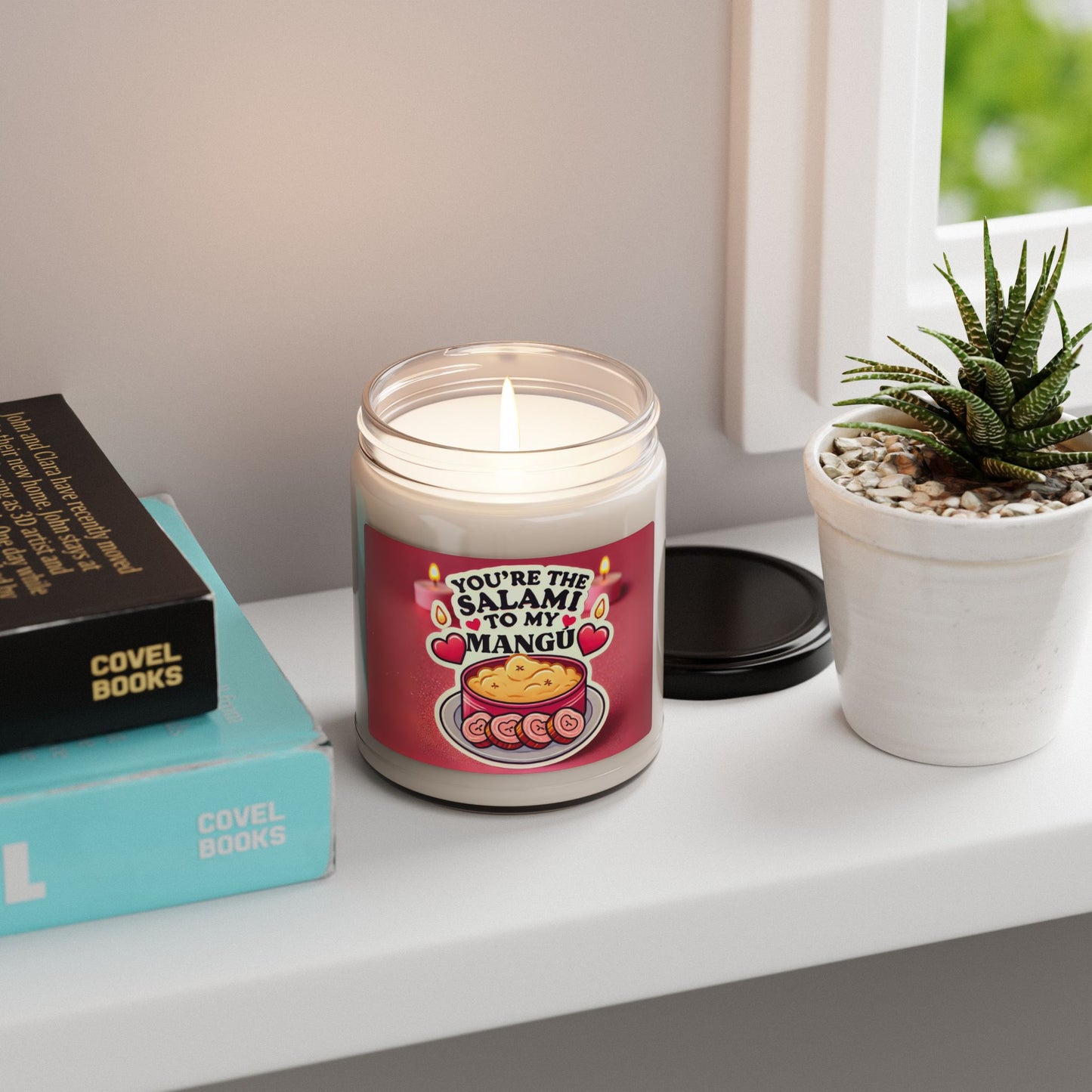 You are the Salami to my Mangú.- Scented Soy Candle, 9oz