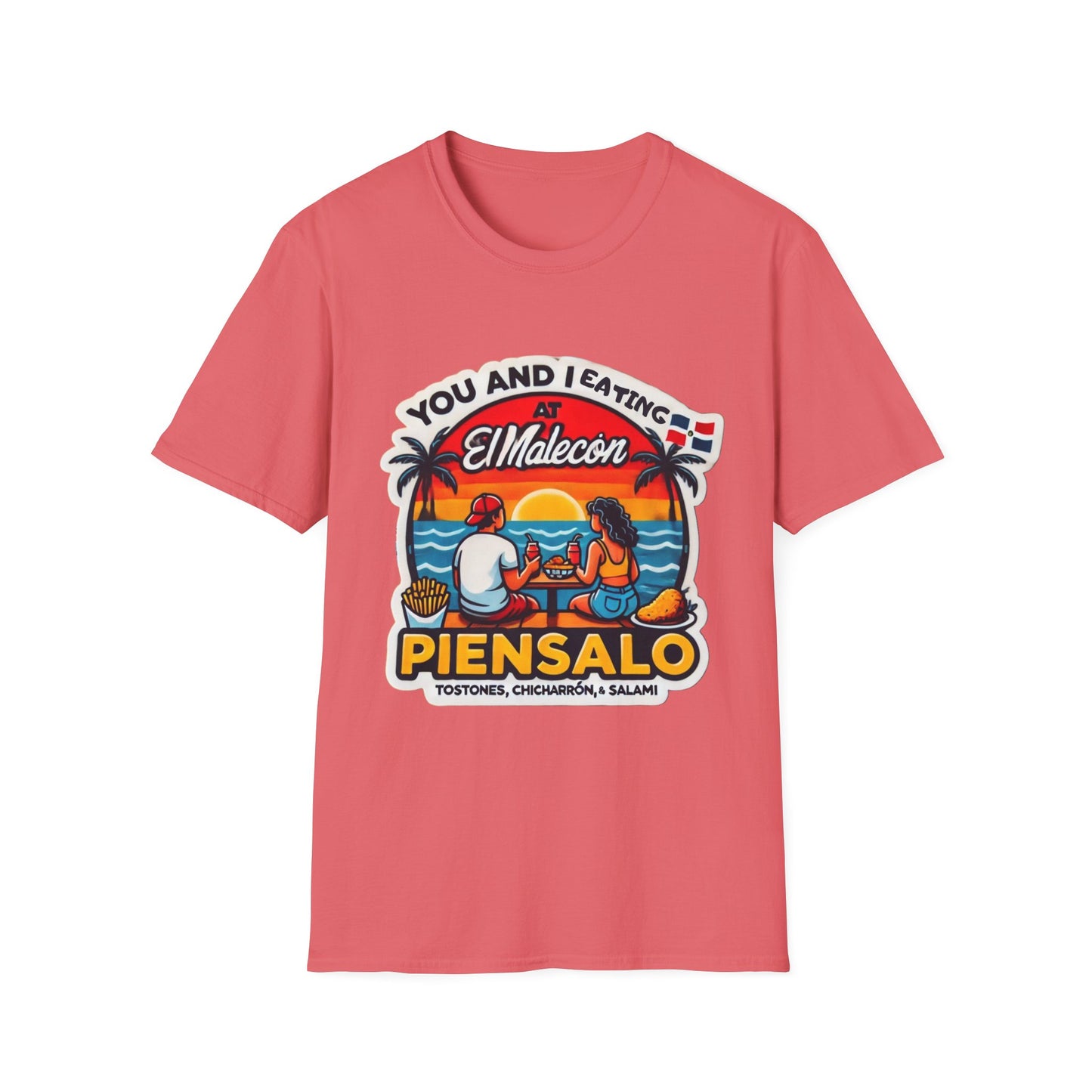 You and I in the Malecón Piensalo - Unisex Softstyle T-Shirt