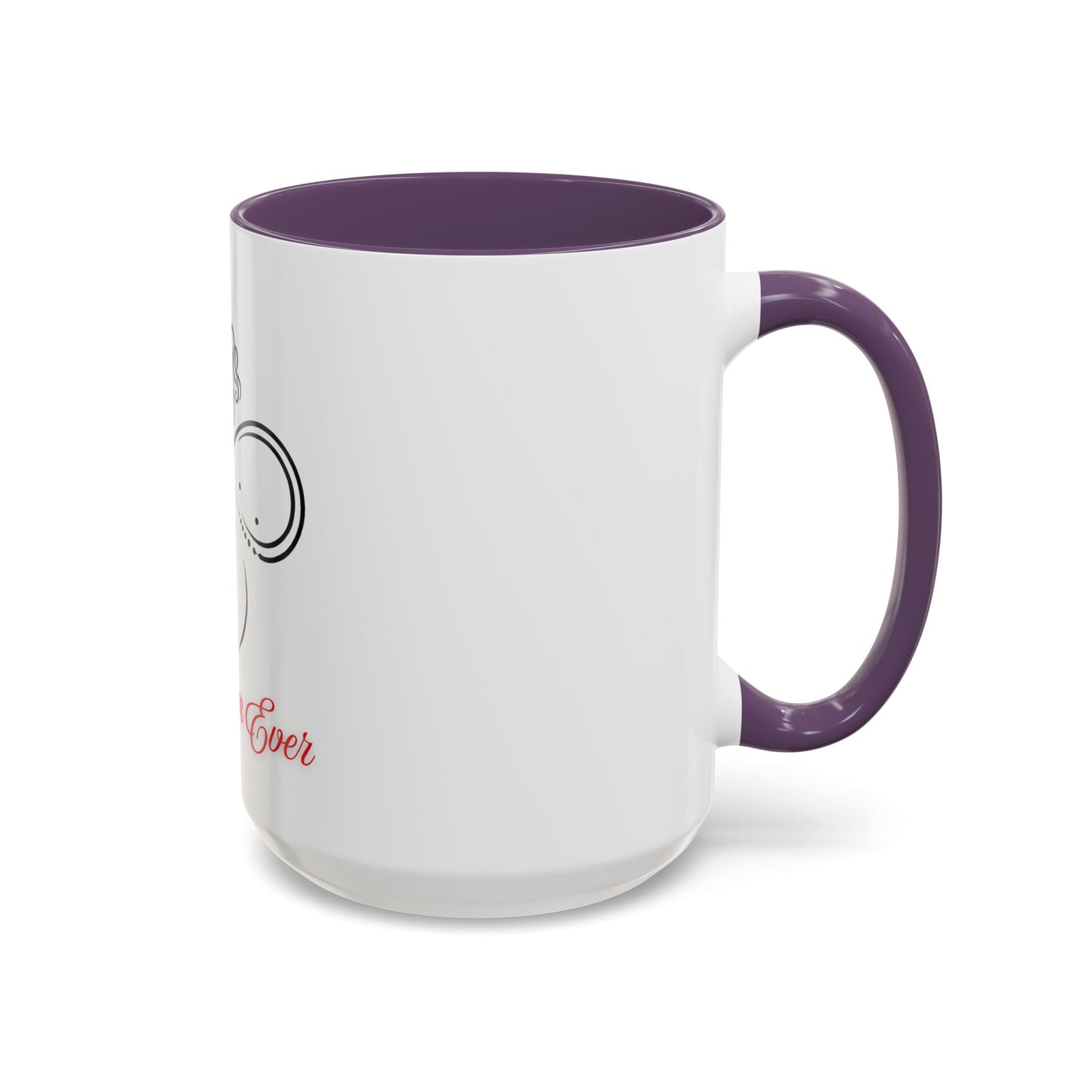 Best Mom Ever Accent Coffee Mug - Perfect Gift for Mother's Day