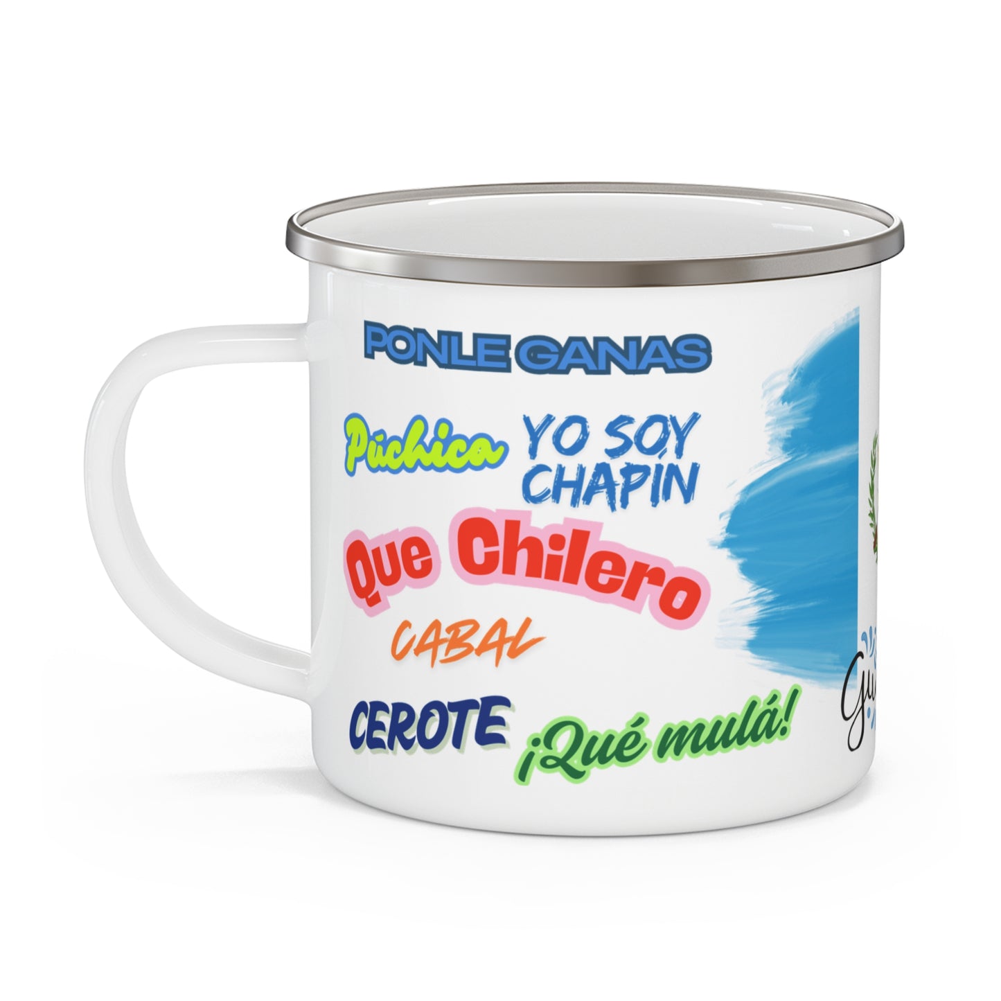 Guatemala - Enamel Camping Mug