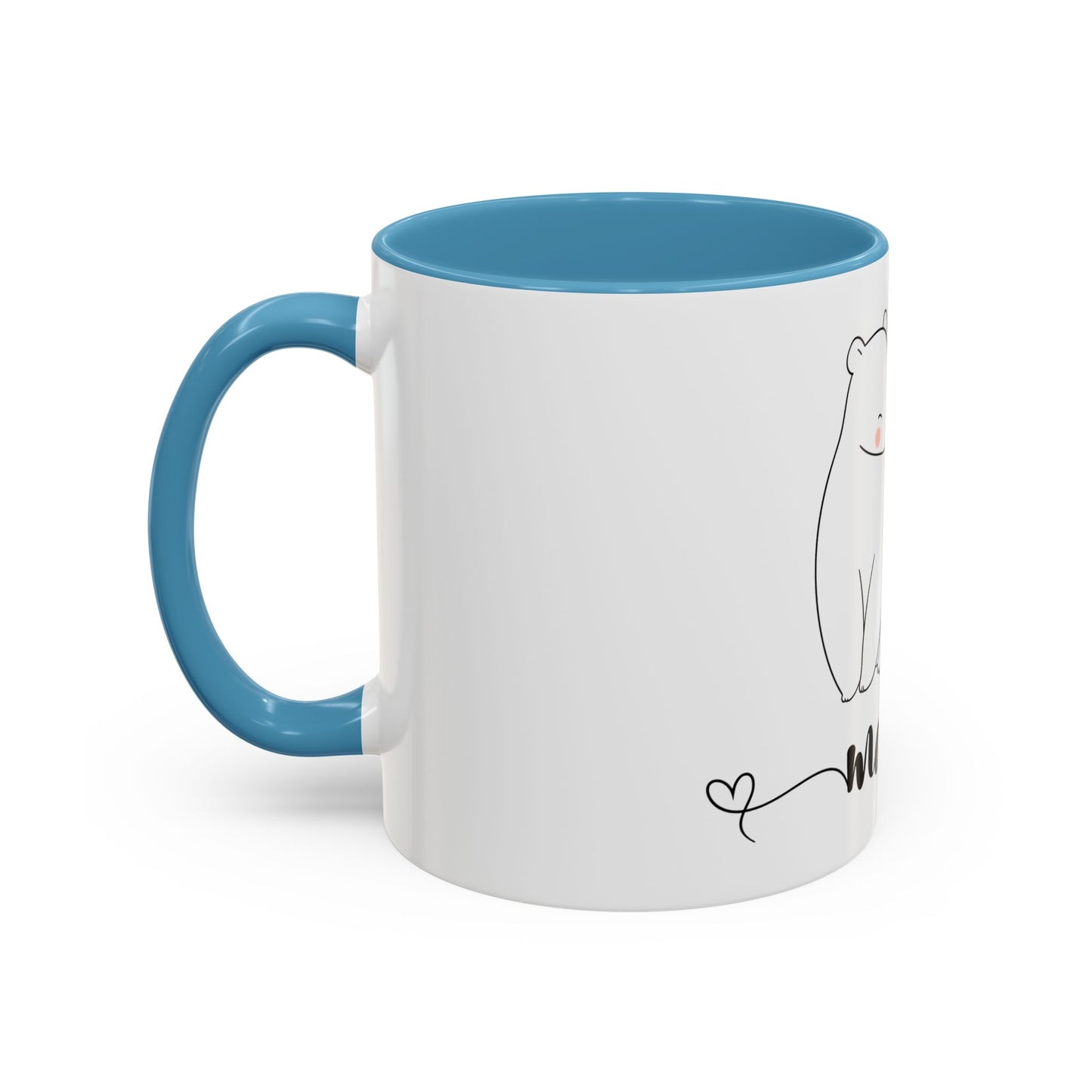 Mama Bear Accent Coffee Mug - Perfect Gift for Mother's Day