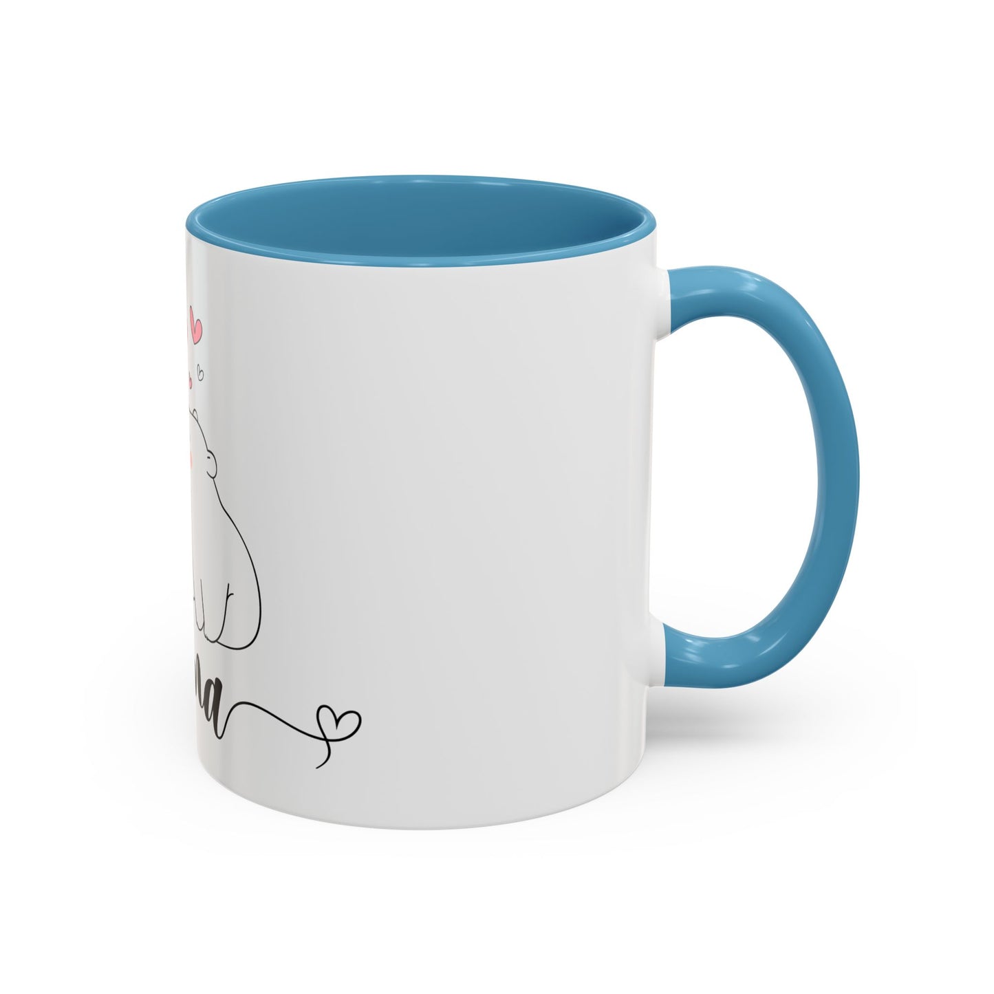 Mama Bear Accent Coffee Mug - Perfect Gift for Mother's Day