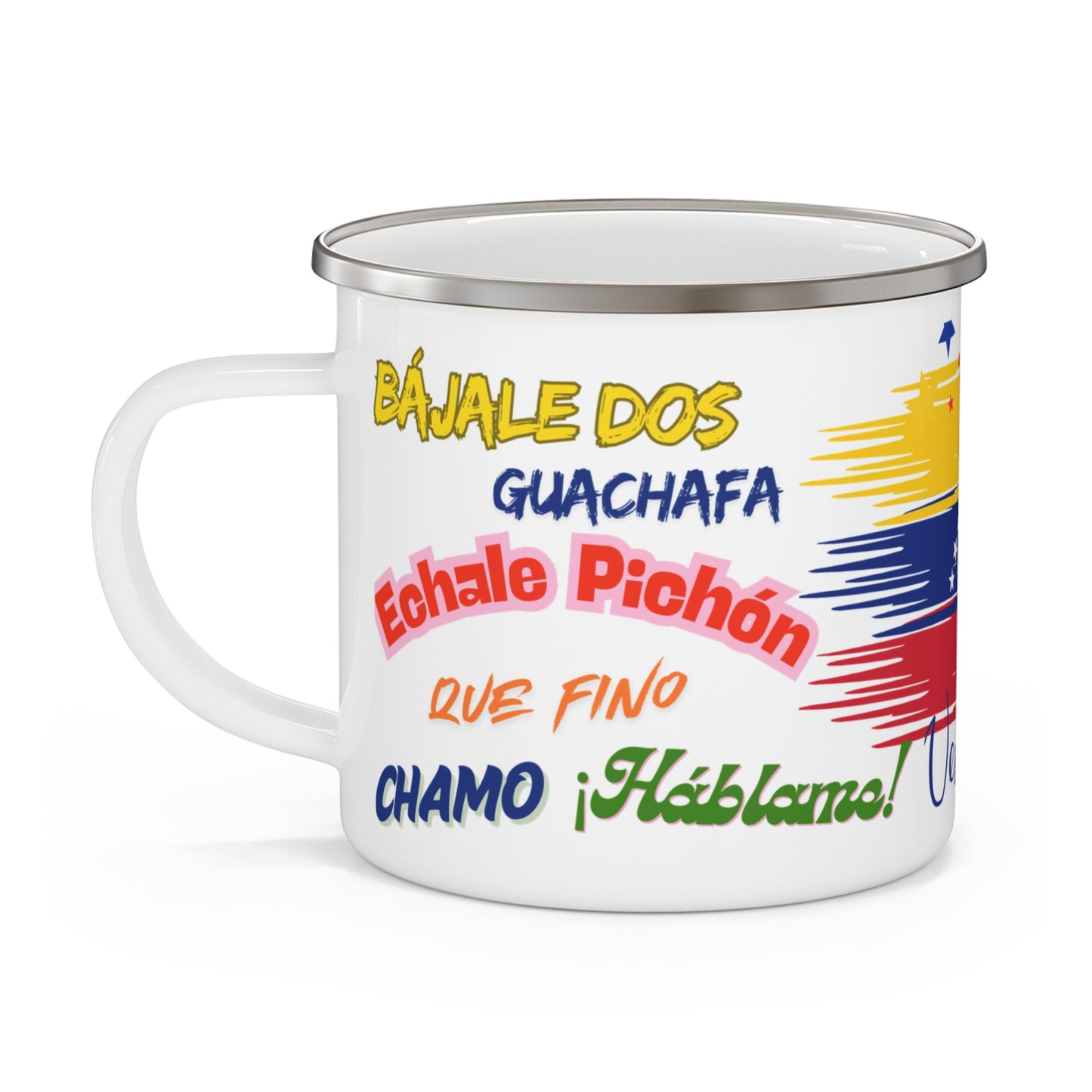 Venezuela - Enamel Camping Mug