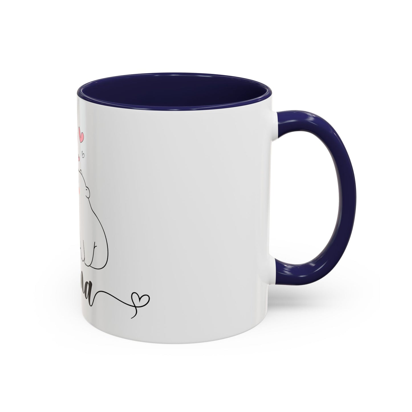 Mama Bear Accent Coffee Mug - Perfect Gift for Mother's Day