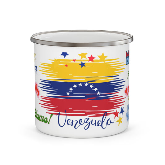 Venezuela - Enamel Camping Mug