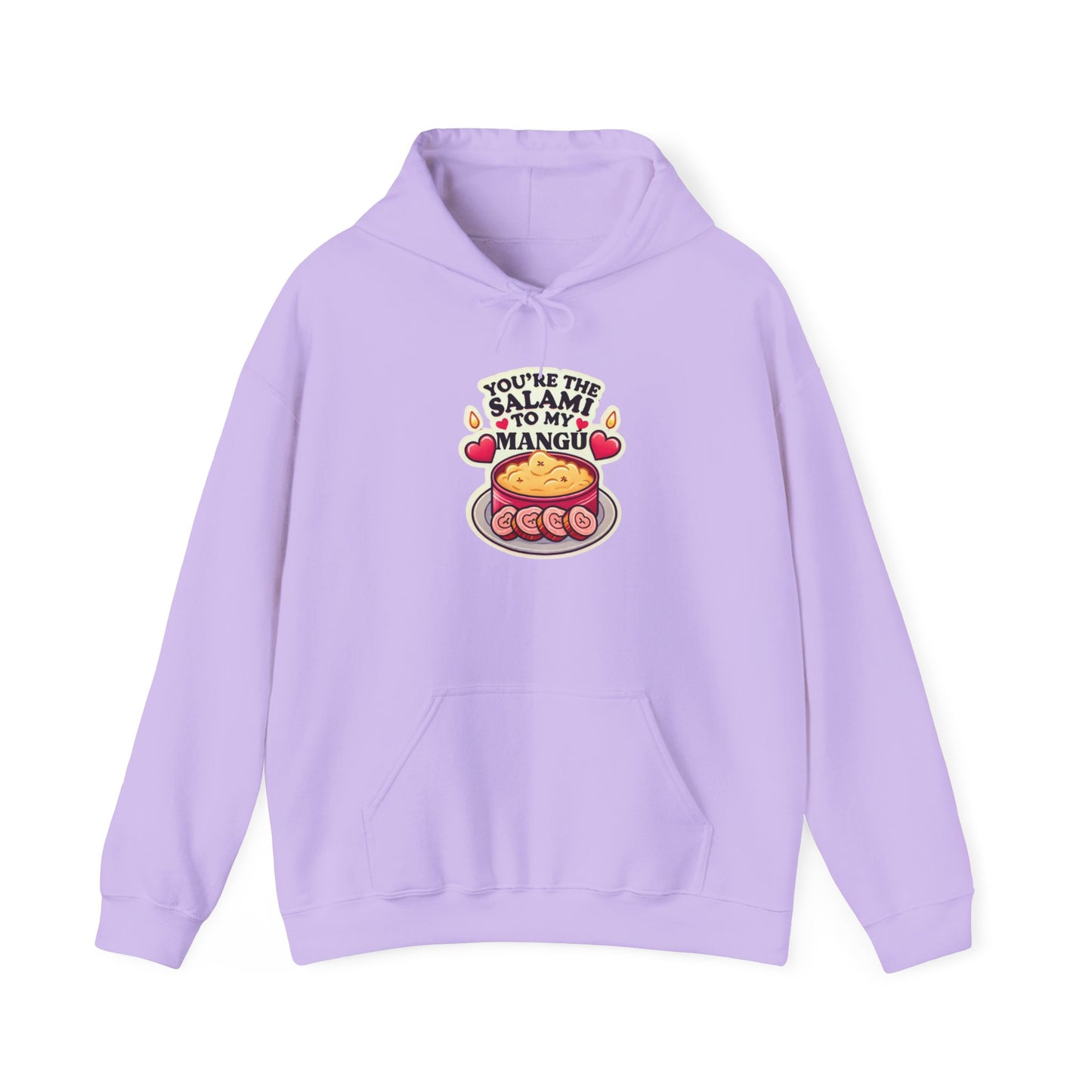 You are the Salami to my Mangú - Unisex Heavy Blend™ Hooded Sweatshirt