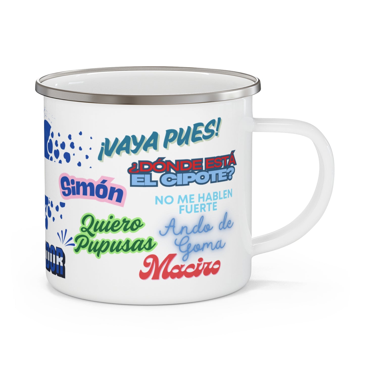 El Salvador - Enamel Camping Mug