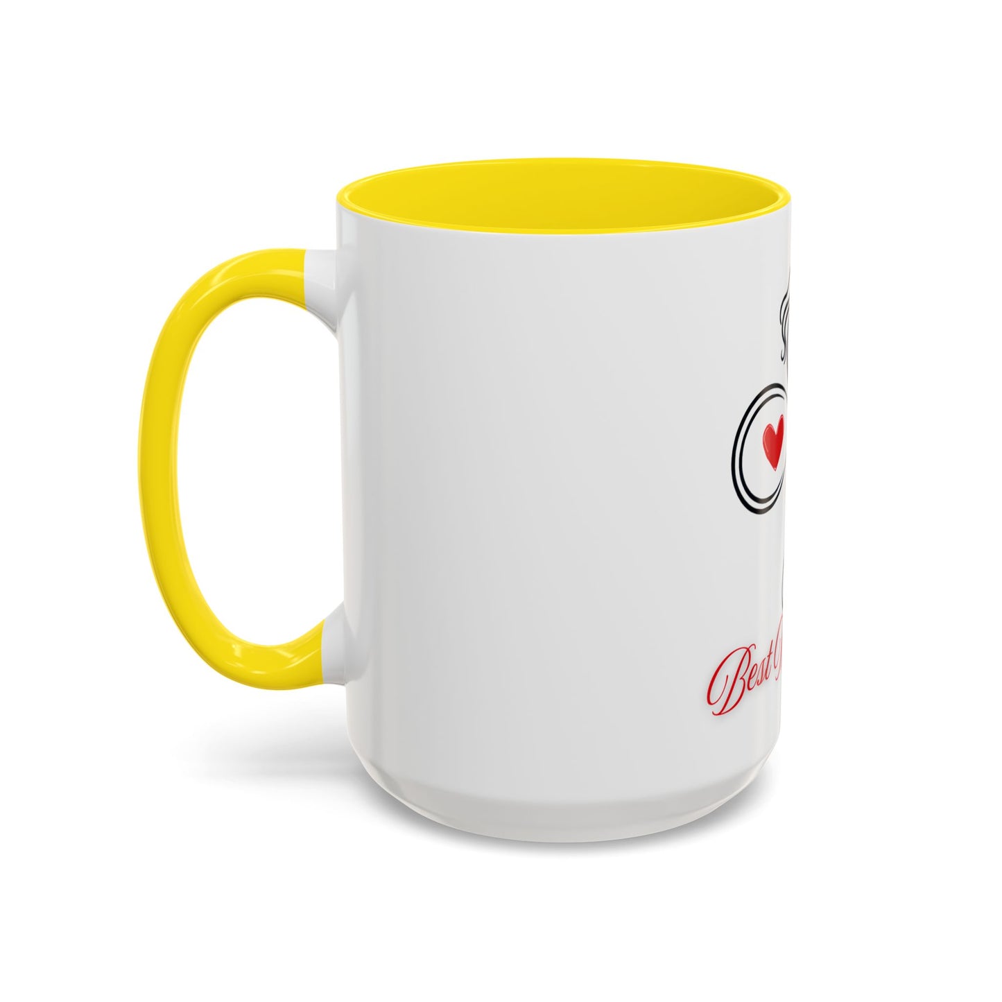 Best Mom Ever Accent Coffee Mug - Perfect Gift for Mother's Day