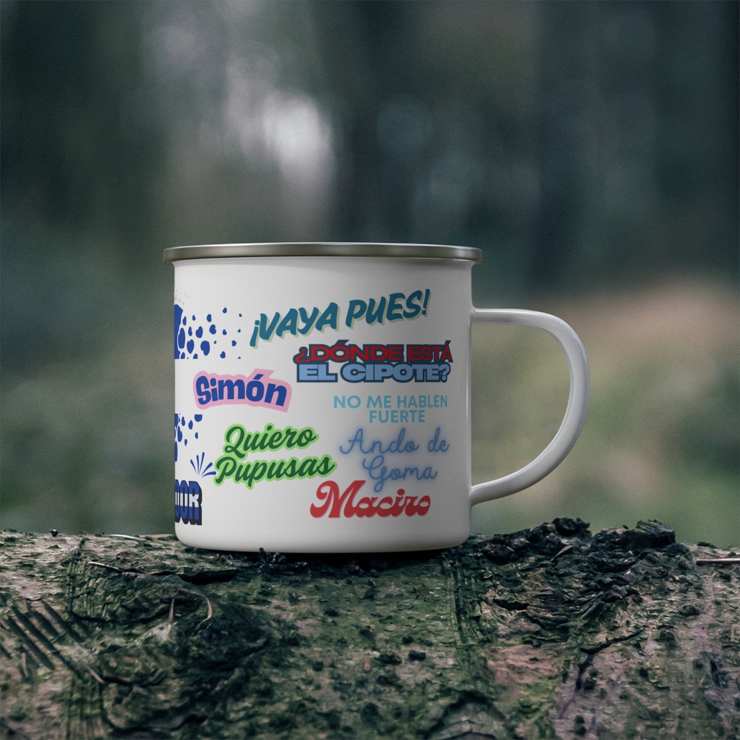 El Salvador - Enamel Camping Mug