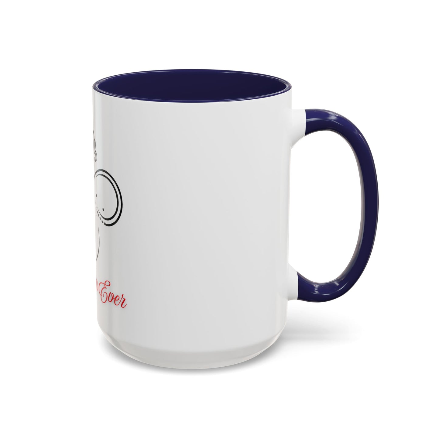 Best Mom Ever Accent Coffee Mug - Perfect Gift for Mother's Day