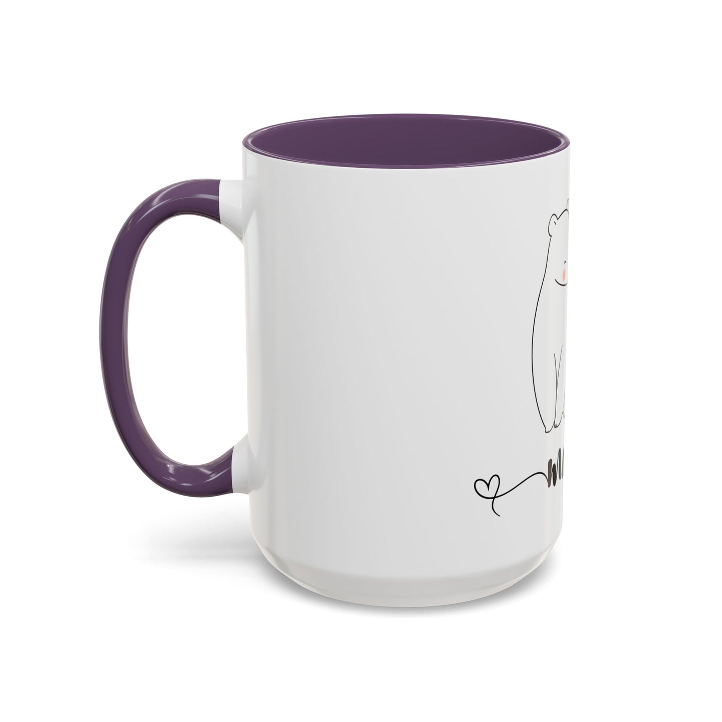 Mama Bear Accent Coffee Mug - Perfect Gift for Mother's Day