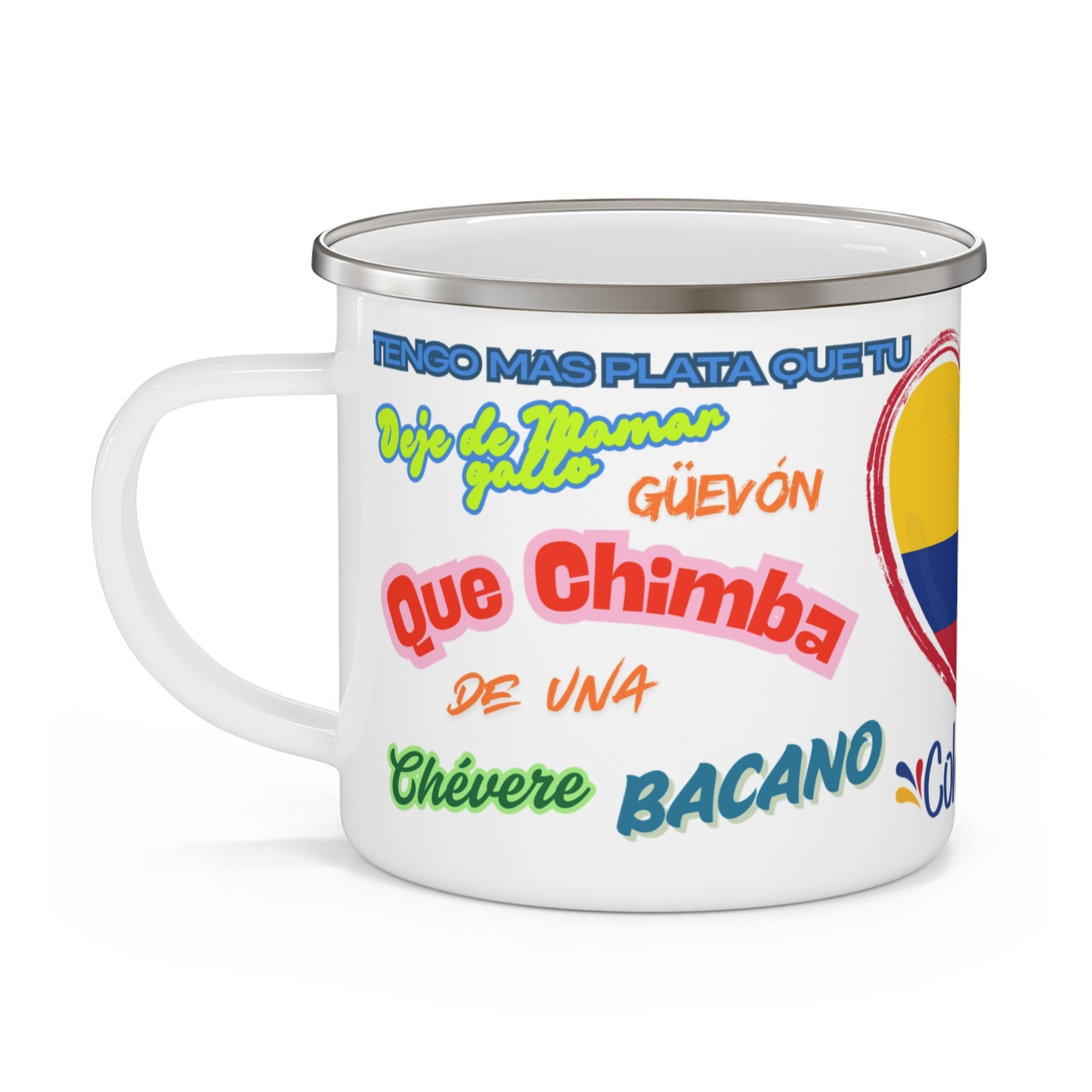 Colombia - Enamel Camping Mug