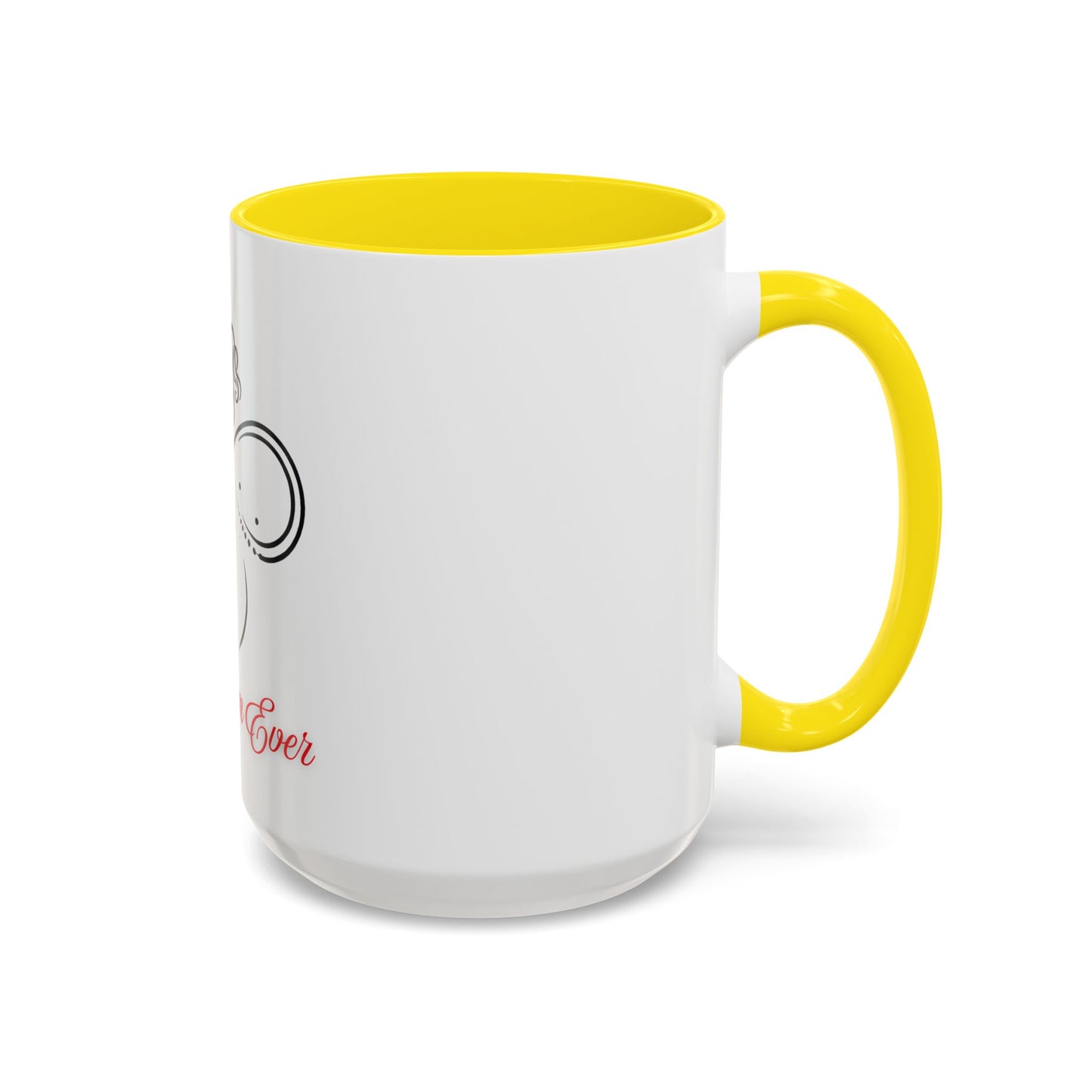 Best Mom Ever Accent Coffee Mug - Perfect Gift for Mother's Day