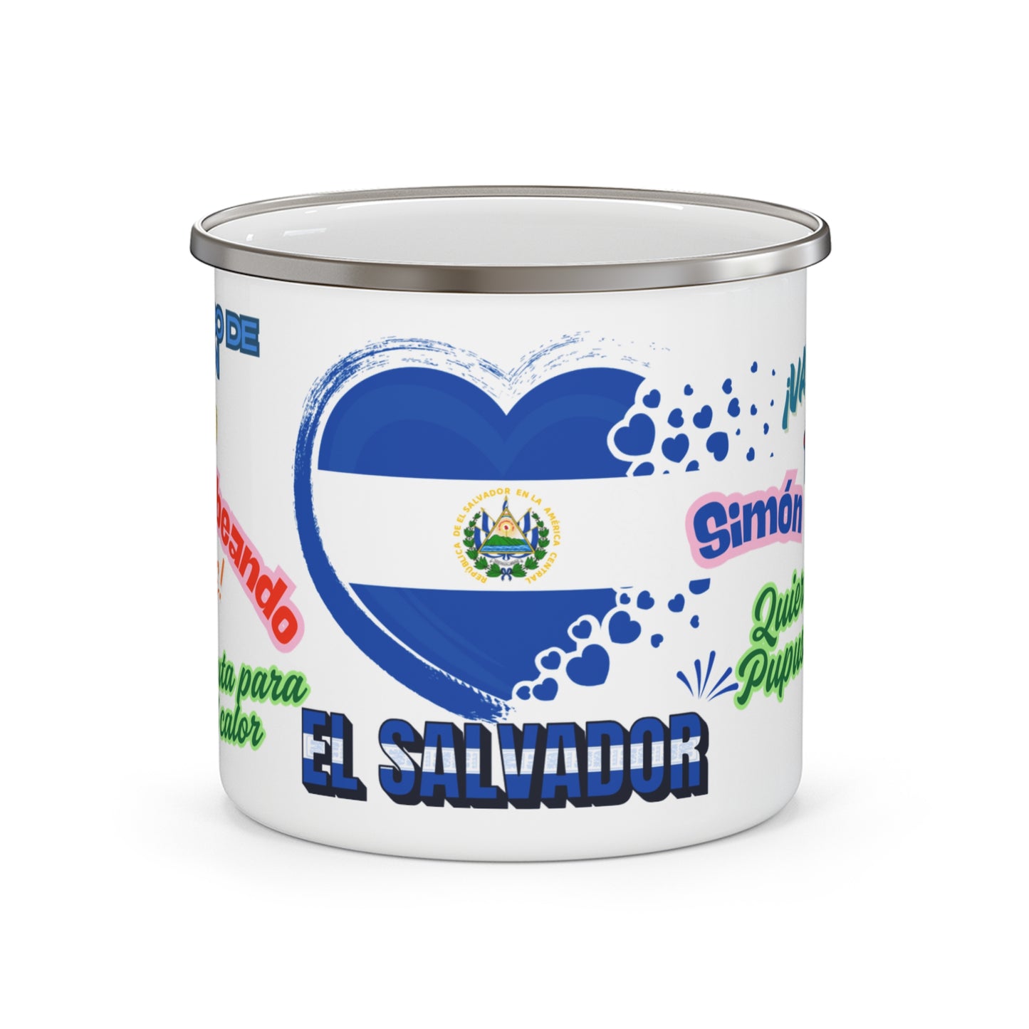 El Salvador - Enamel Camping Mug