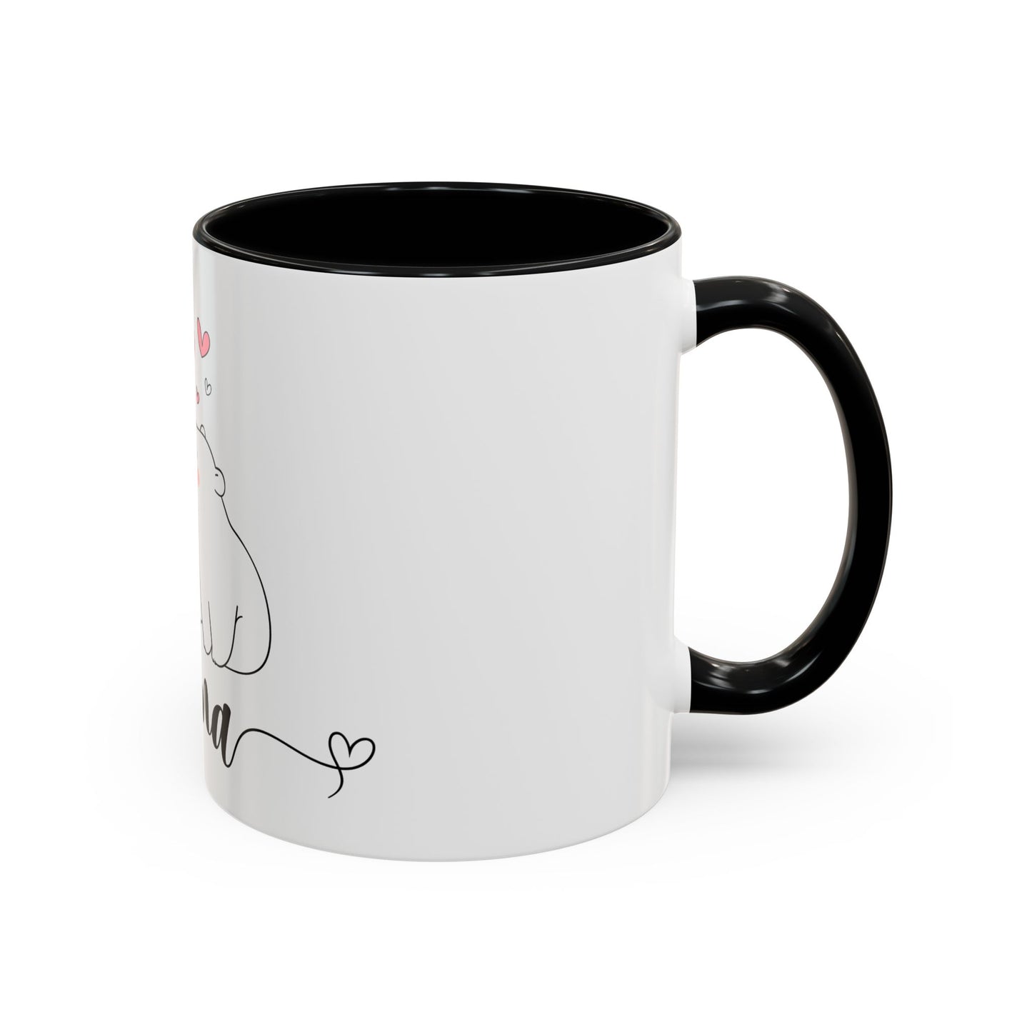 Mama Bear Accent Coffee Mug - Perfect Gift for Mother's Day