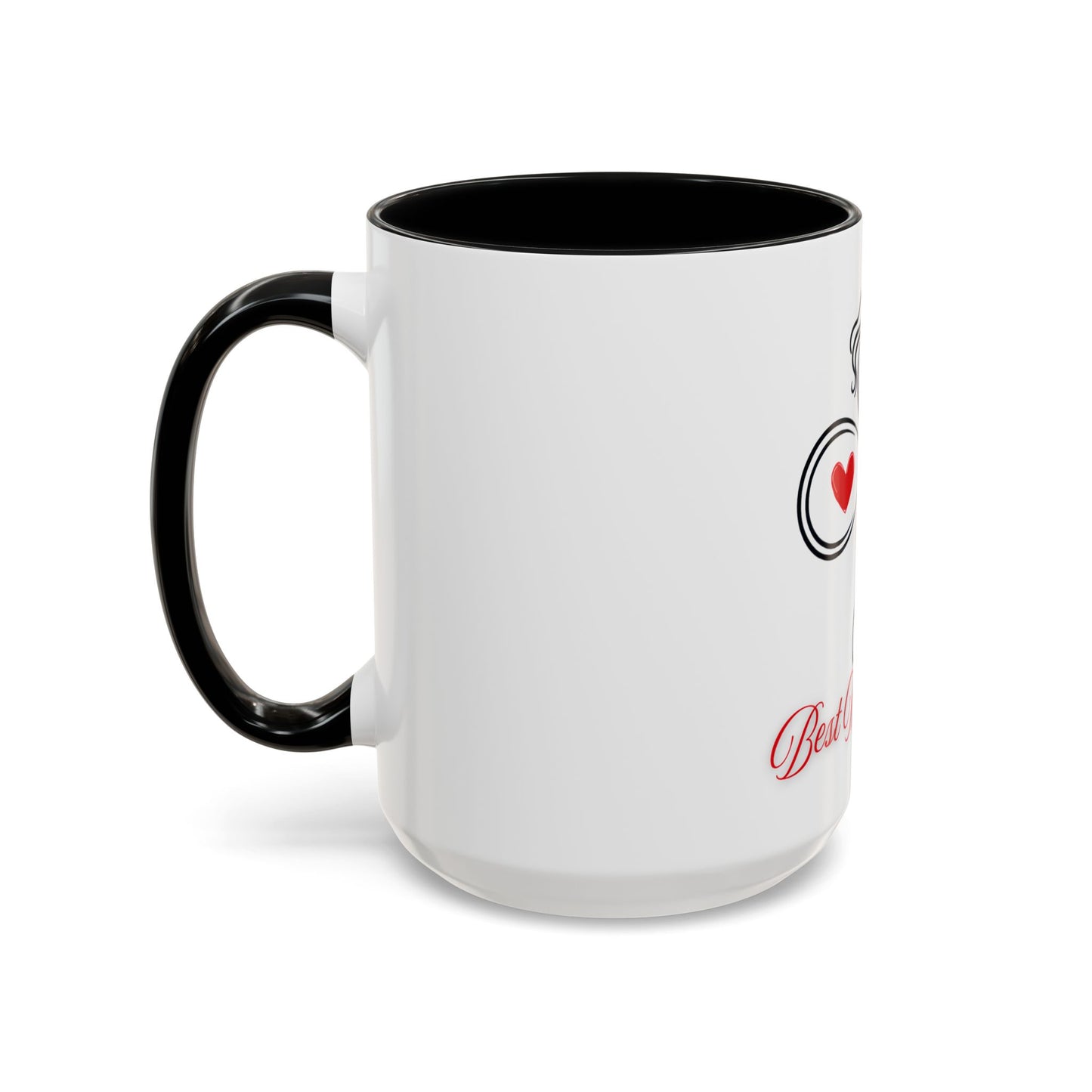 Best Mom Ever Accent Coffee Mug - Perfect Gift for Mother's Day