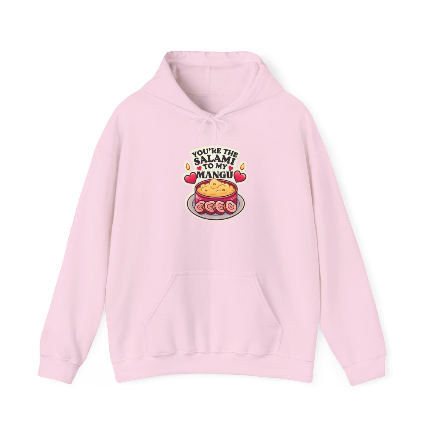 You are the Salami to my Mangú - Unisex Heavy Blend™ Hooded Sweatshirt