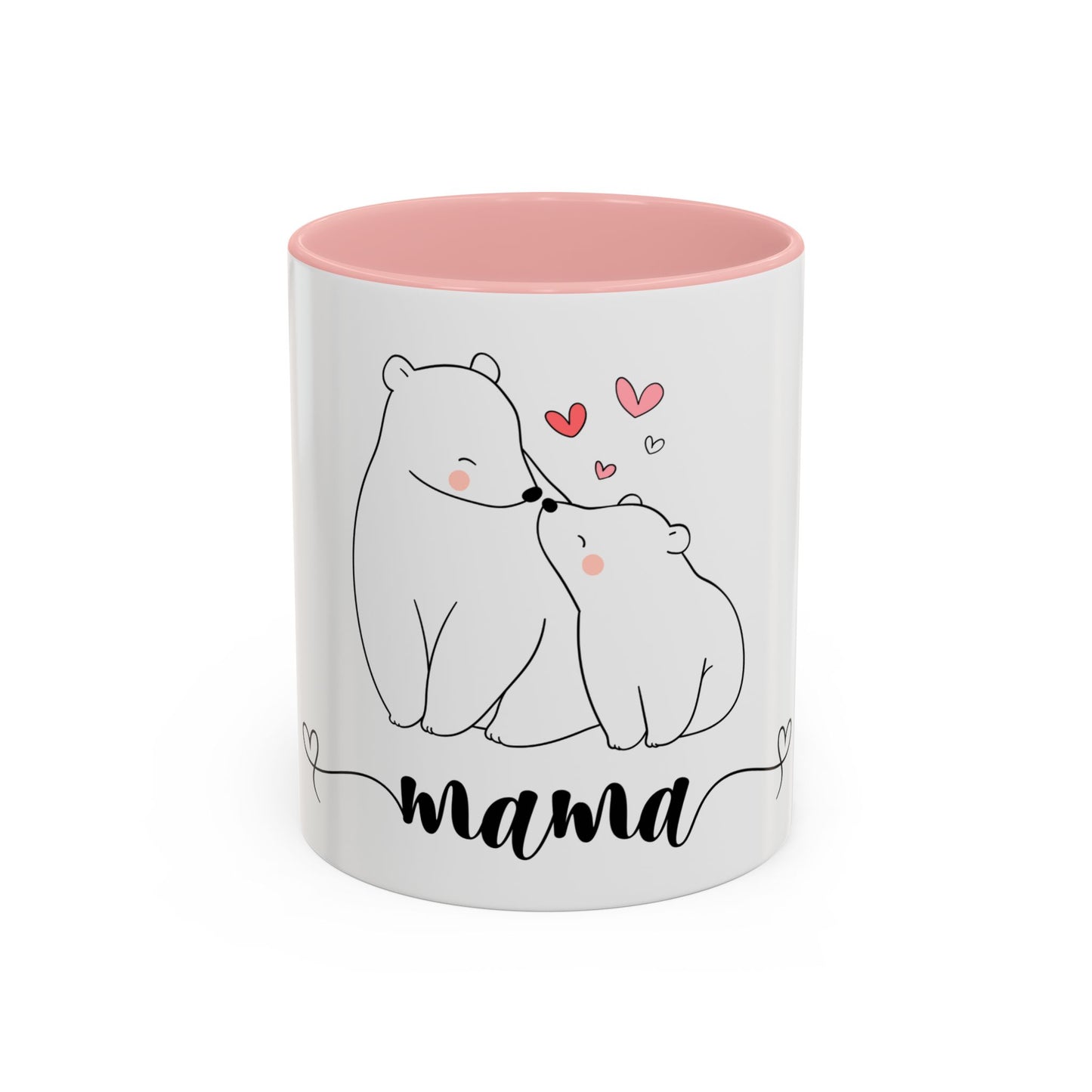 Mama Bear Accent Coffee Mug - Perfect Gift for Mother's Day