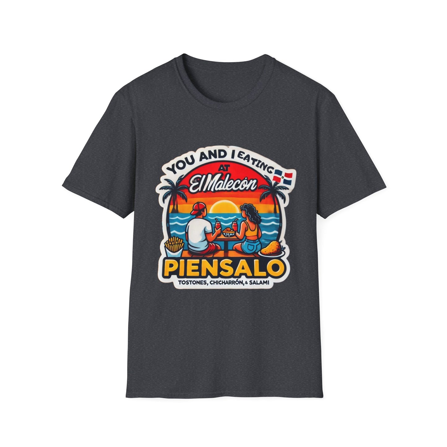 You and I in the Malecón Piensalo - Unisex Softstyle T-Shirt