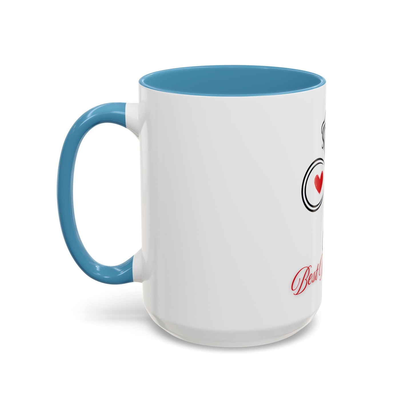 Best Mom Ever Accent Coffee Mug - Perfect Gift for Mother's Day