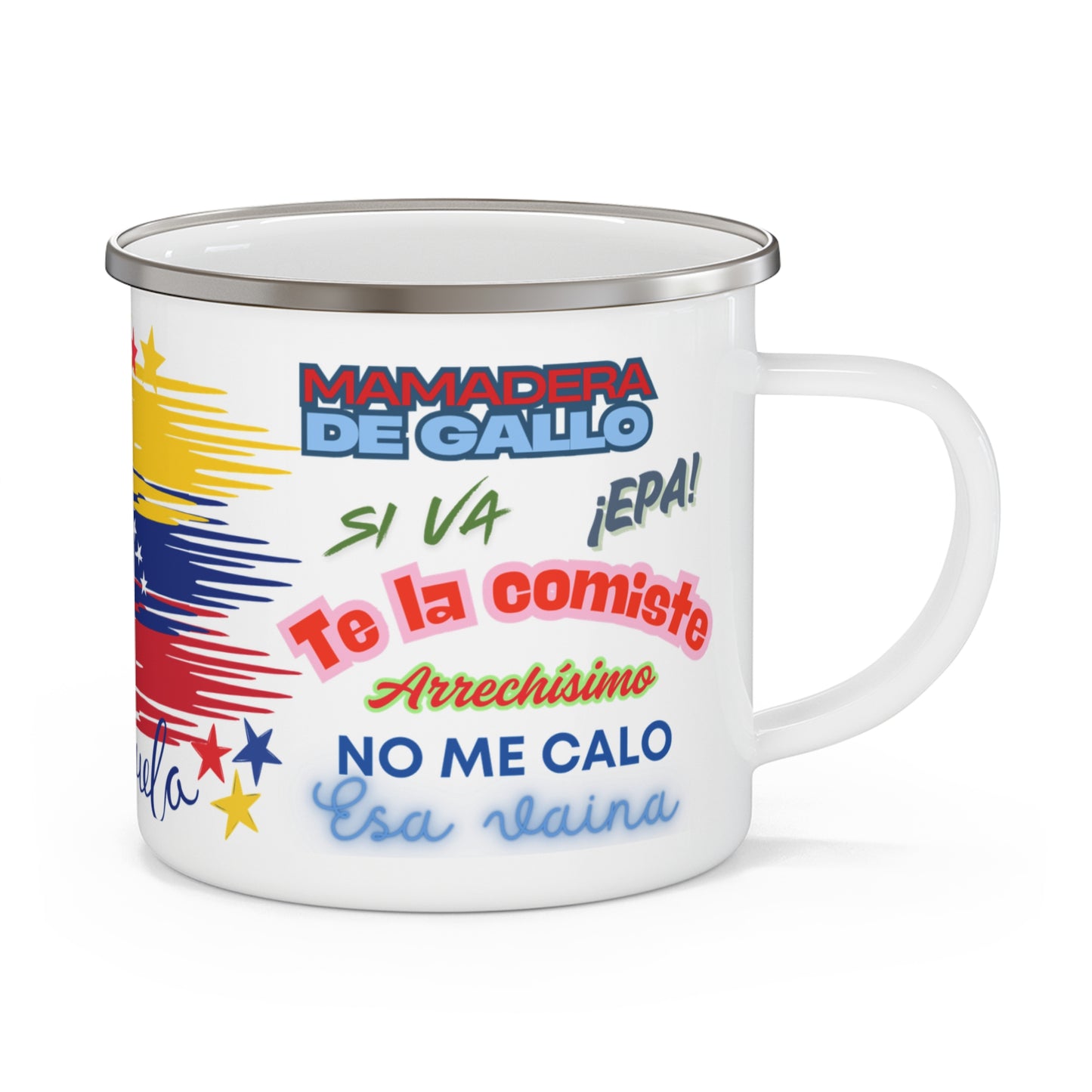 Venezuela - Enamel Camping Mug