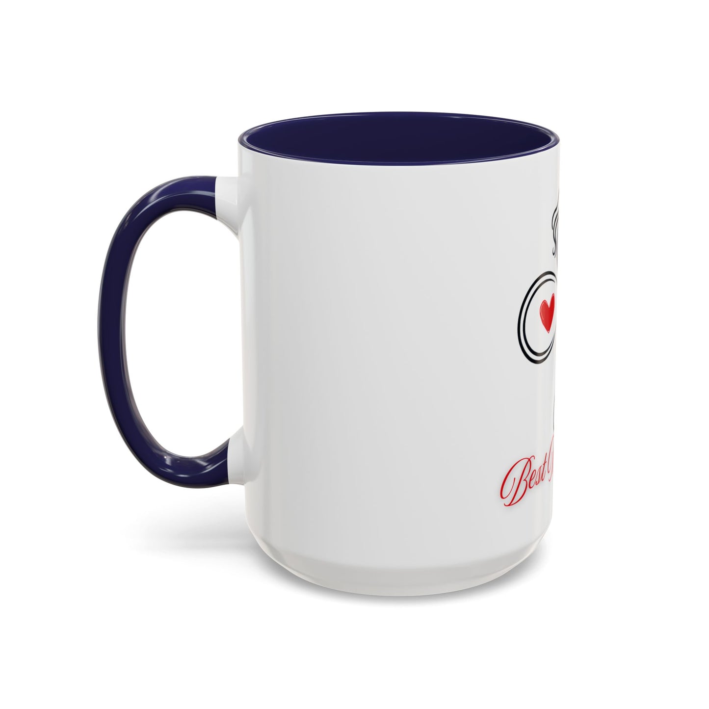 Best Mom Ever Accent Coffee Mug - Perfect Gift for Mother's Day