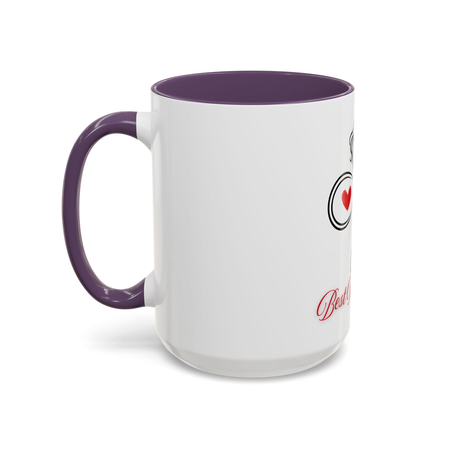 Best Mom Ever Accent Coffee Mug - Perfect Gift for Mother's Day