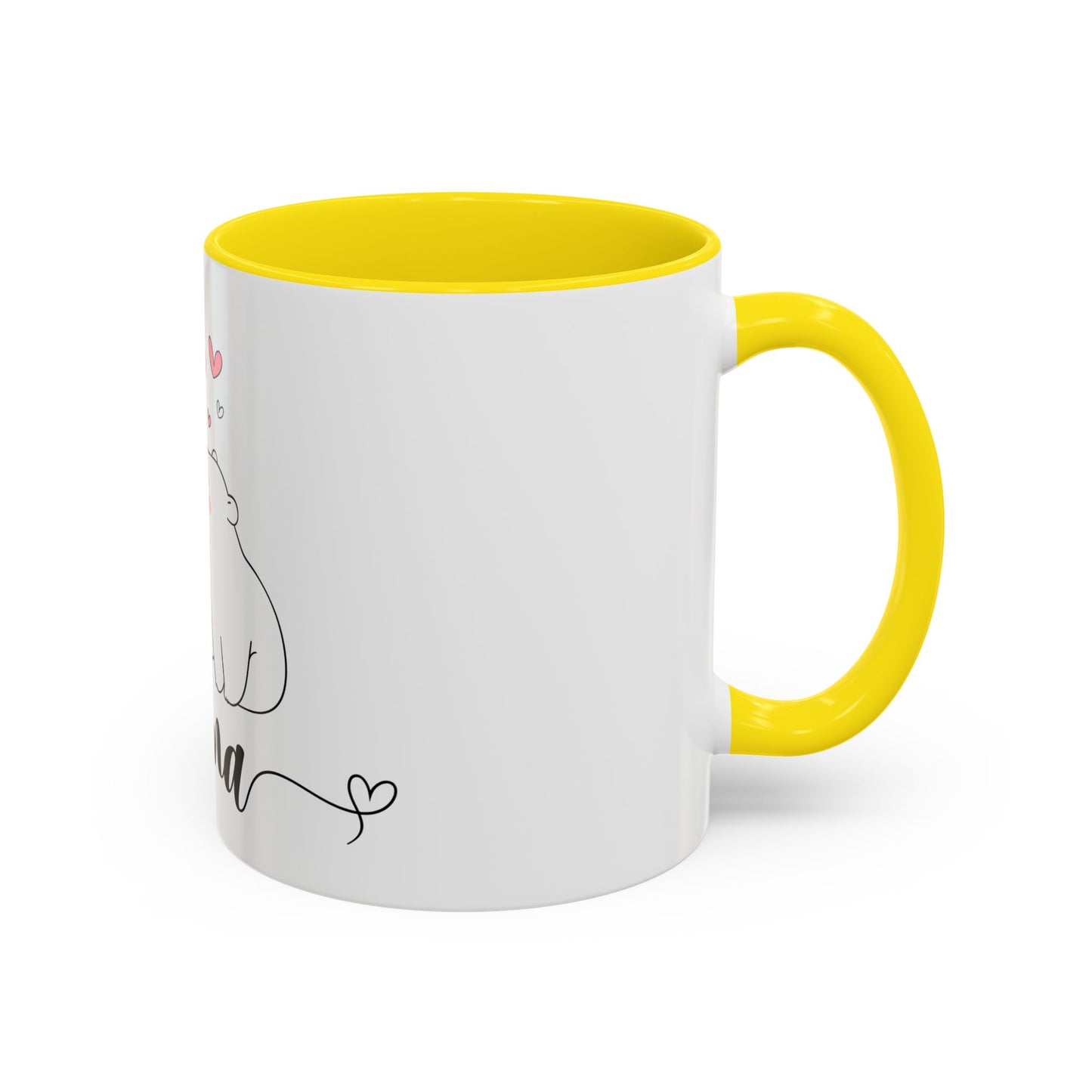 Mama Bear Accent Coffee Mug - Perfect Gift for Mother's Day