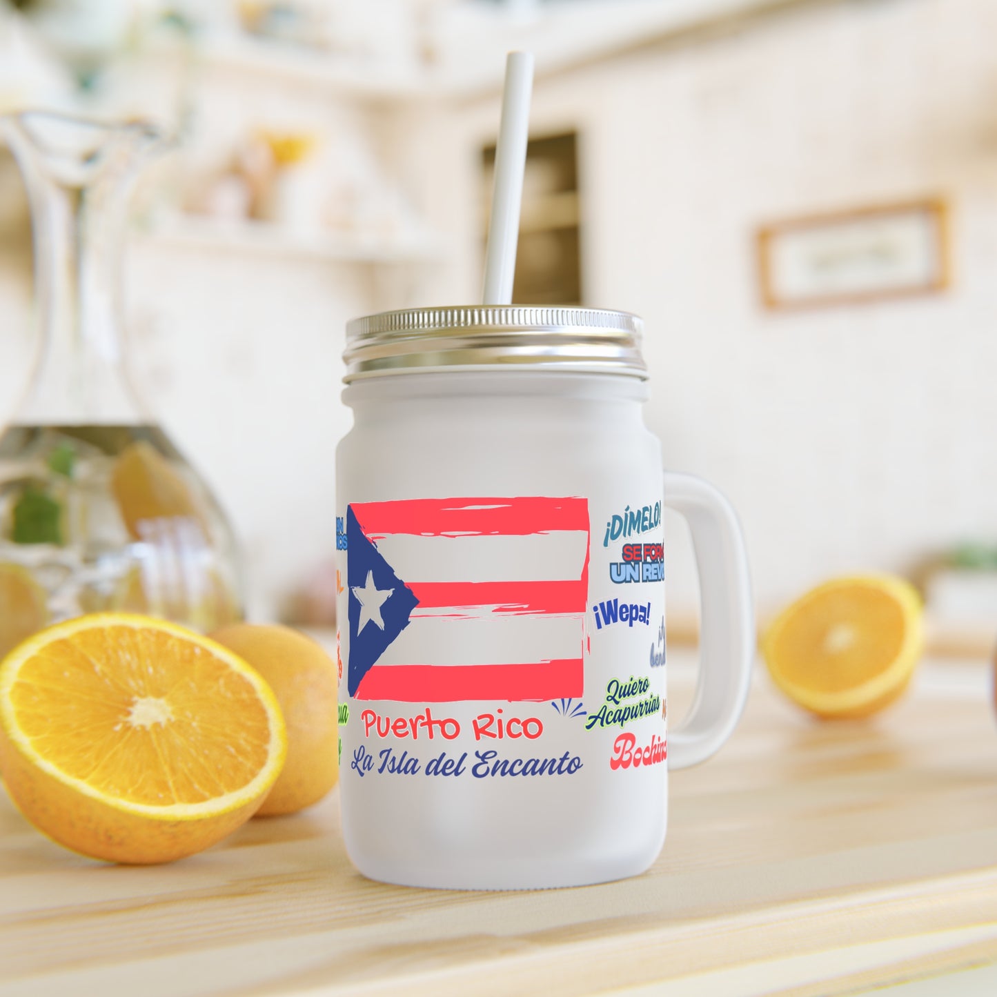 Puerto Rico  - Mason Jar