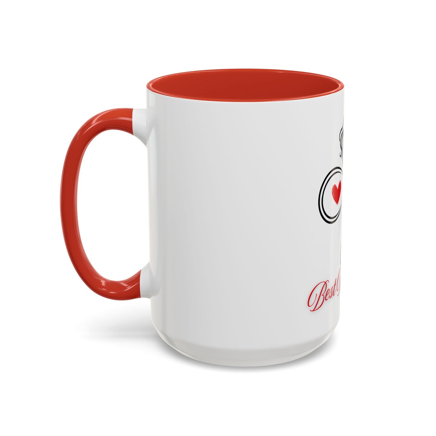 Best Mom Ever Accent Coffee Mug - Perfect Gift for Mother's Day