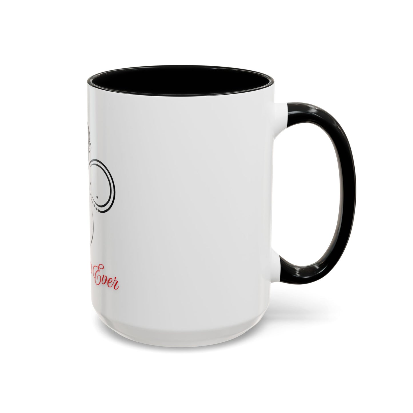 Best Mom Ever Accent Coffee Mug - Perfect Gift for Mother's Day